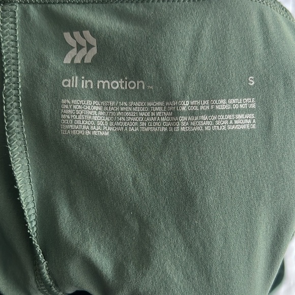All in Motion Green Cargo Jogger Pants - Picture 6 of 6